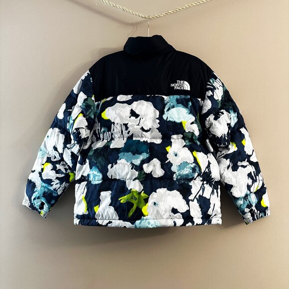 The North Face Men's 1996 Retro Nuptse 700 Down Puffer Jacket Abstract Floral L - Picture 11 of 15